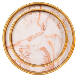 Set me 2 tabaka gold, diam...