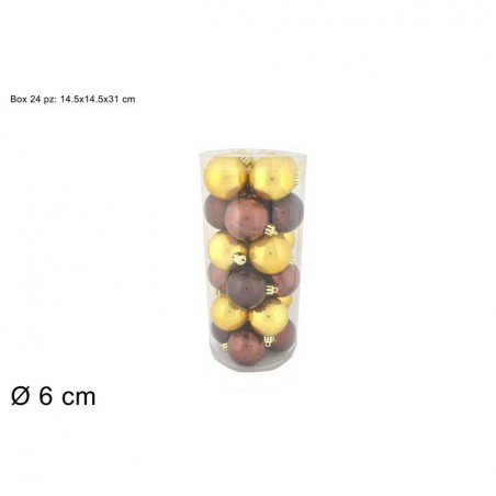 Set 24 topa, diam 6cm