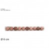 Set 10 topa dekorues, diam 6cm