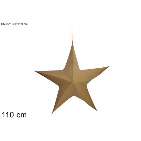 Yll dekorues, gold, 110cm