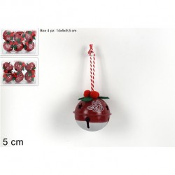 Set 6 topa dekorativ, diam 5cm