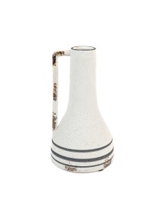 Vazo Balte diam 14 cm*26 cm