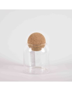 Kavanoz qelqi, diam 9 x h10cm