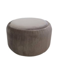 Puf Velvet gri 59x35cm