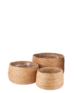 Set 3 Kosha h*29/33/43 cm