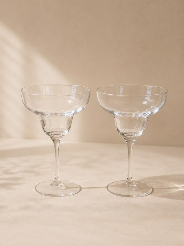 Set me 6 gota qelq per margarita