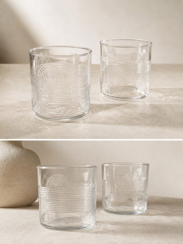 Set 6 gota uji material qelq