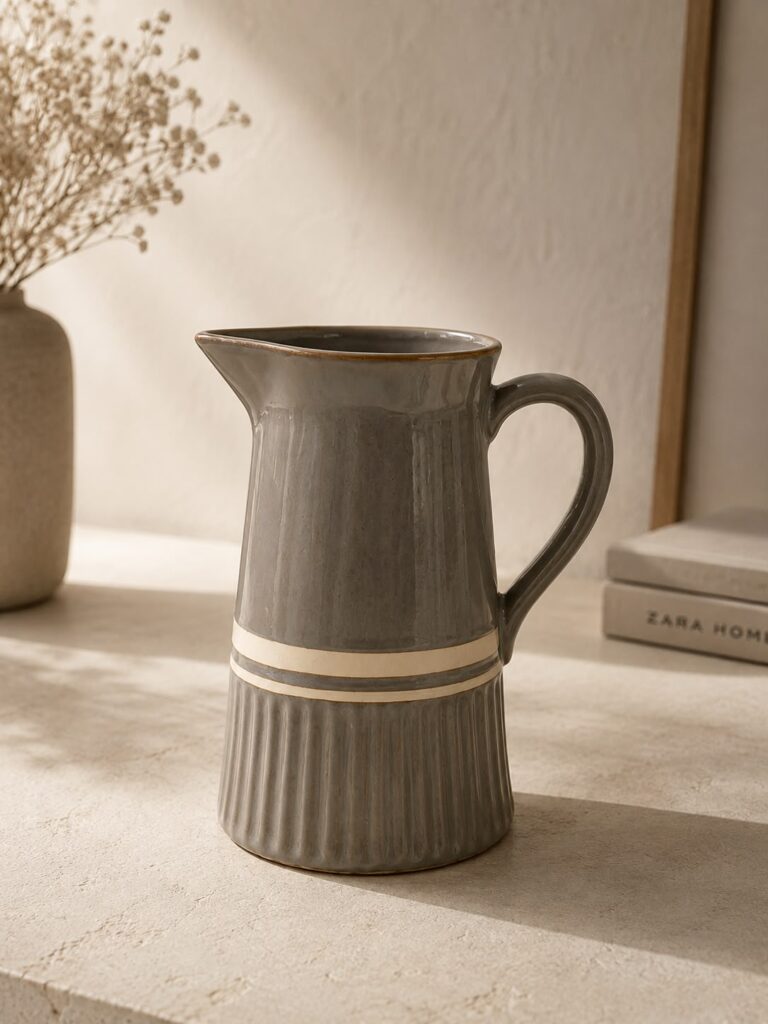 Vazo qeramike ne forme ibriku 11*22 cm