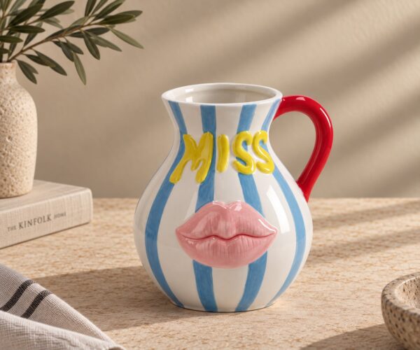 Vazo porcelan me doreze anash